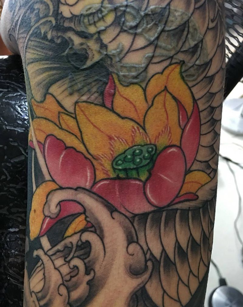 鲤鱼，下次继续纹身图片