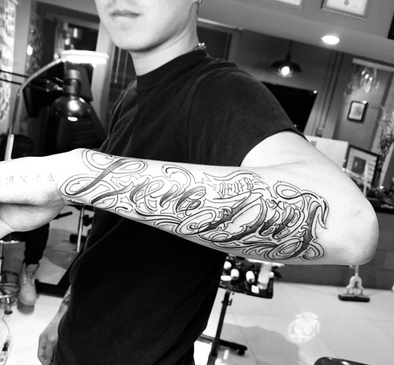 奇卡诺纹身图片