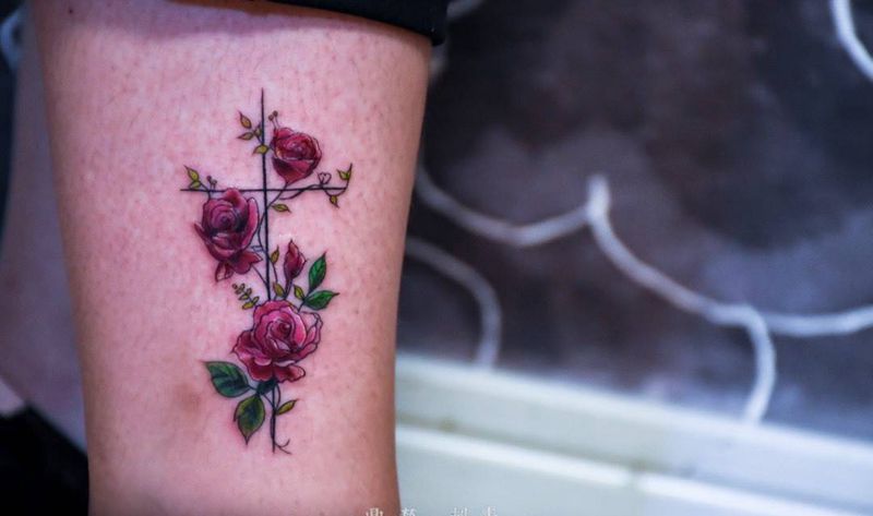 小清新纹身图片