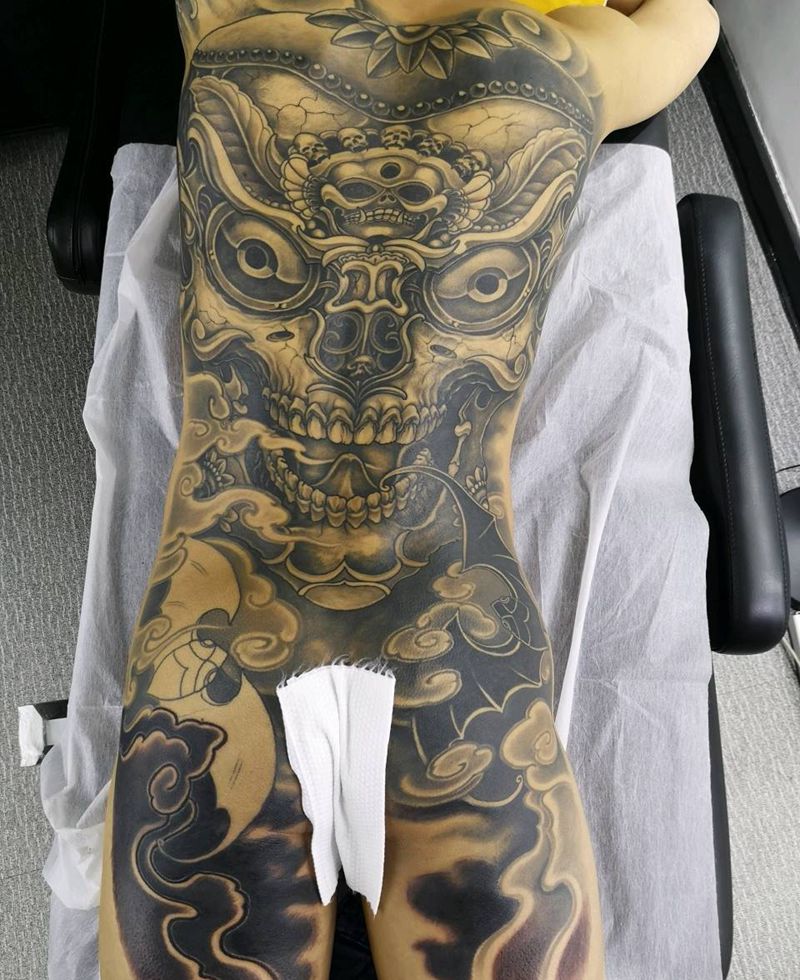 未完成 最后一次纹身图片_新传统老传统纹身图案