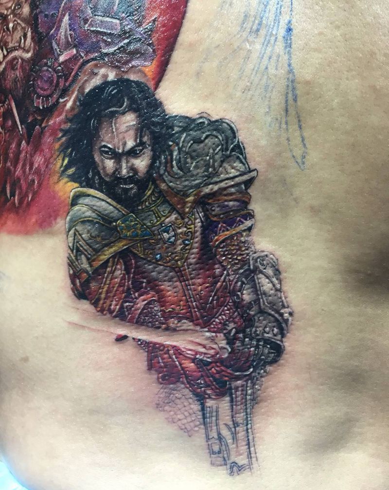 魔兽又一部分未完成待续纹身图片