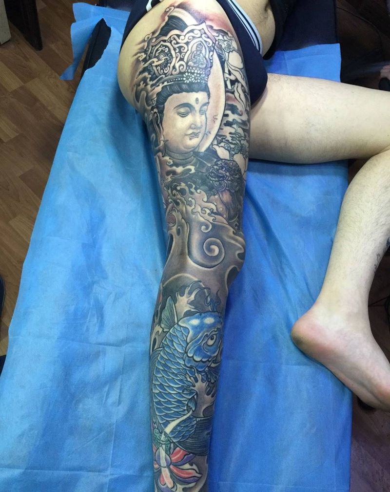 修改包腿 未完成 待续纹身图片