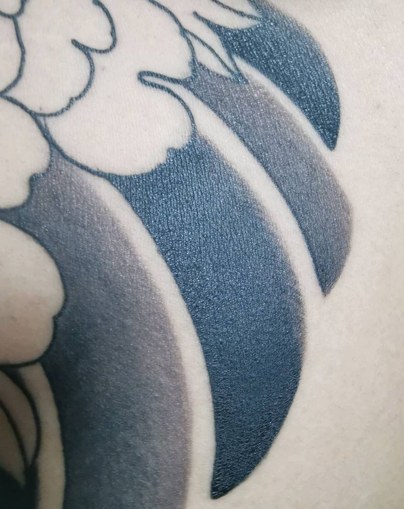 雾纹身图片_老传统新传统纹身图案