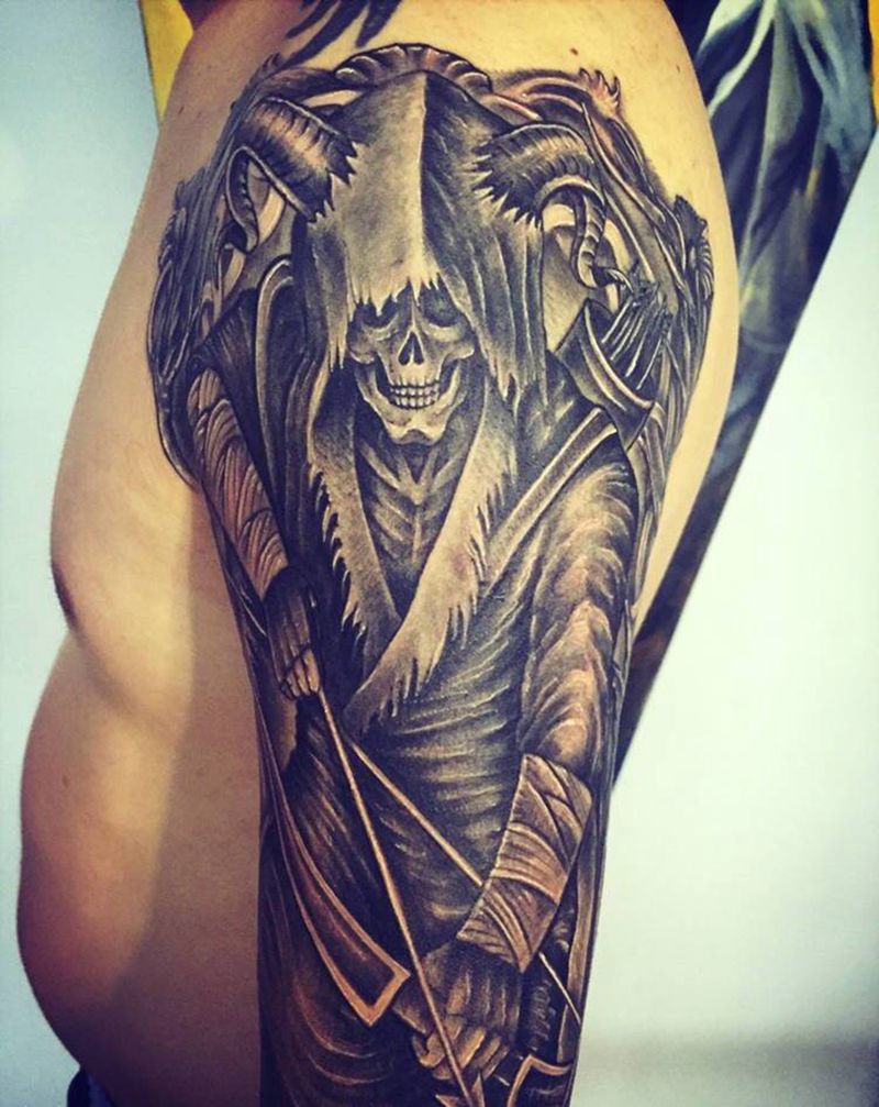 射手座纹身图片