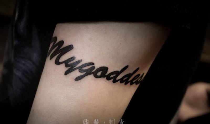 Mygoddess纹身图片