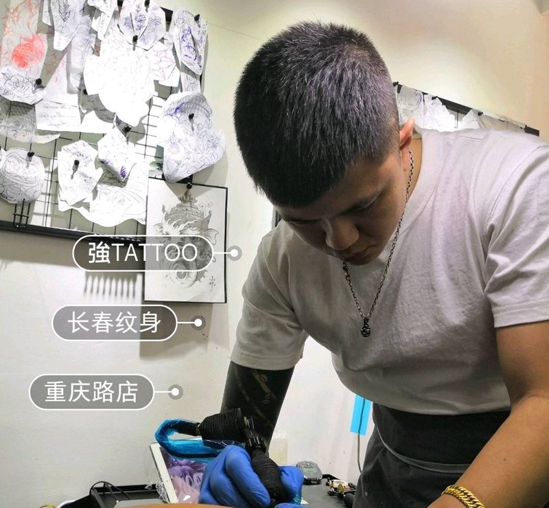 工作时纹身图片_新传统老传统纹身图案