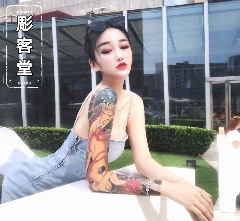 买家秀纹身图片_手臂老传统纹身图案