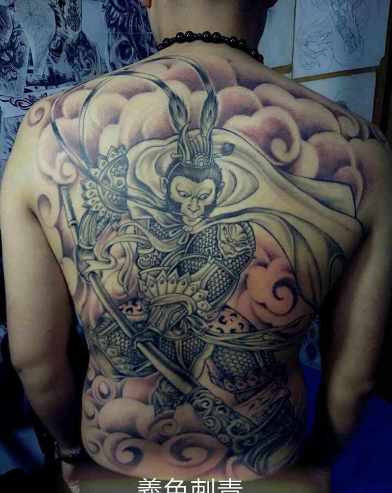 齐天大圣纹身图片