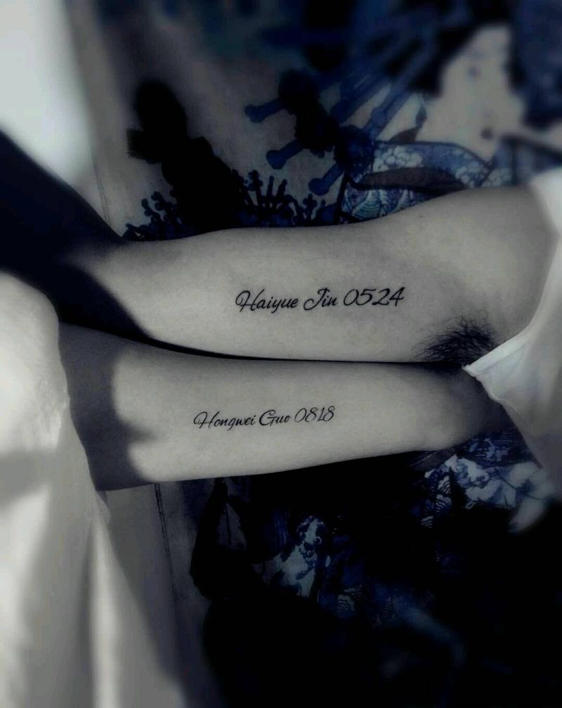 情侣纹身纹身图片