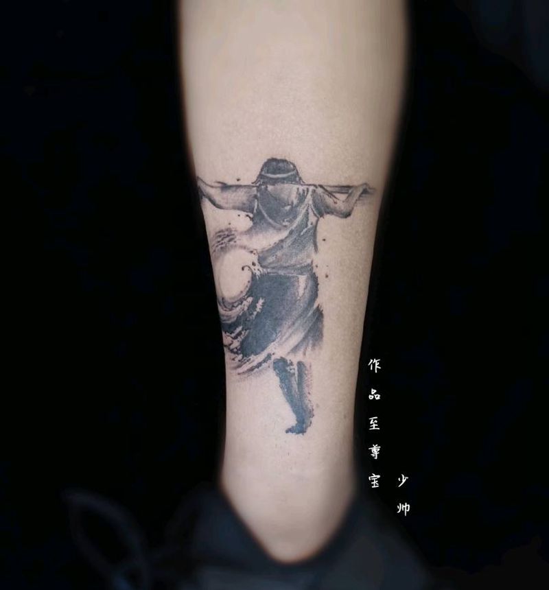 至尊宝纹身图片