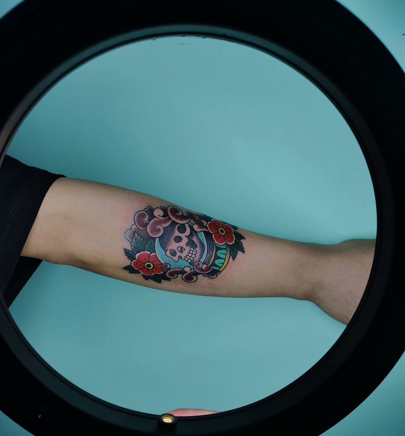 old school纹身图片_手臂Old School纹身图案