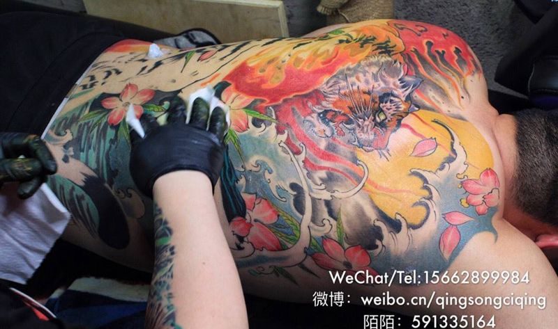 大老府纹身图片