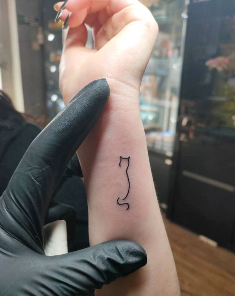 小清新纹身图片_几何纹身图案