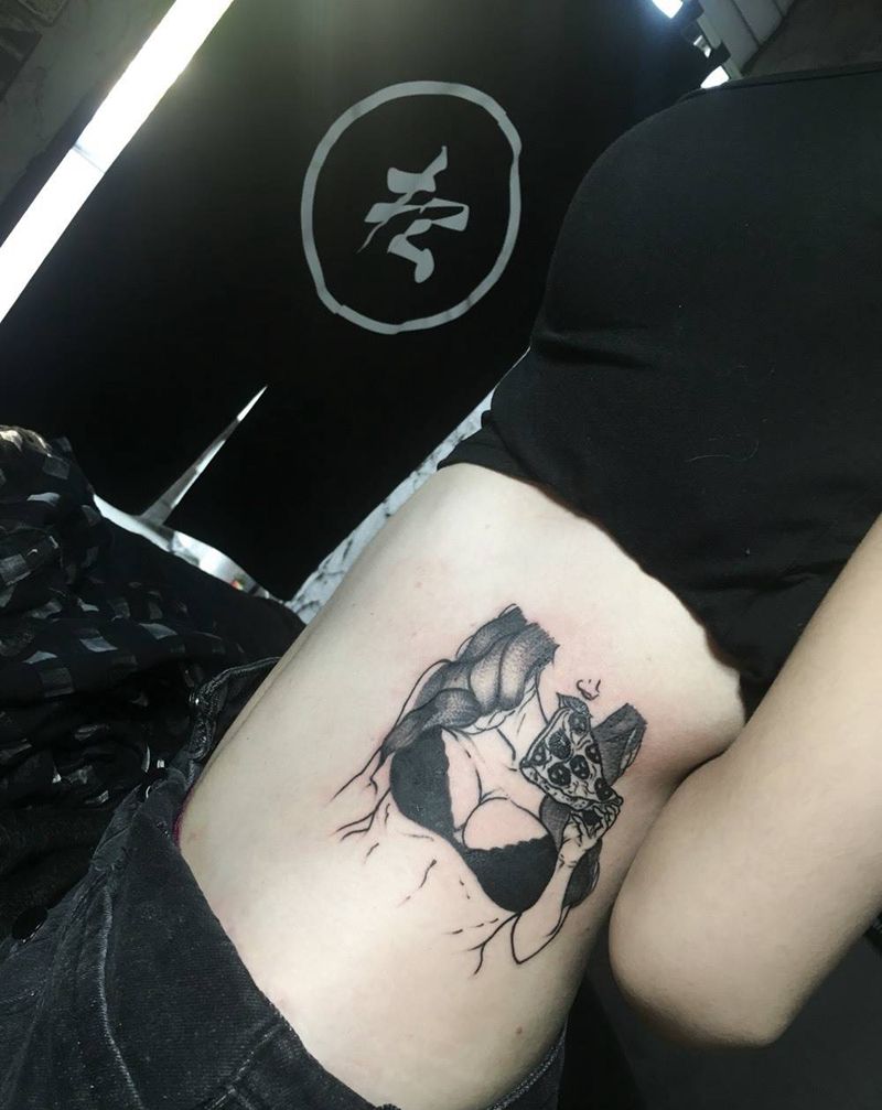 哈力波特别大纹身图片