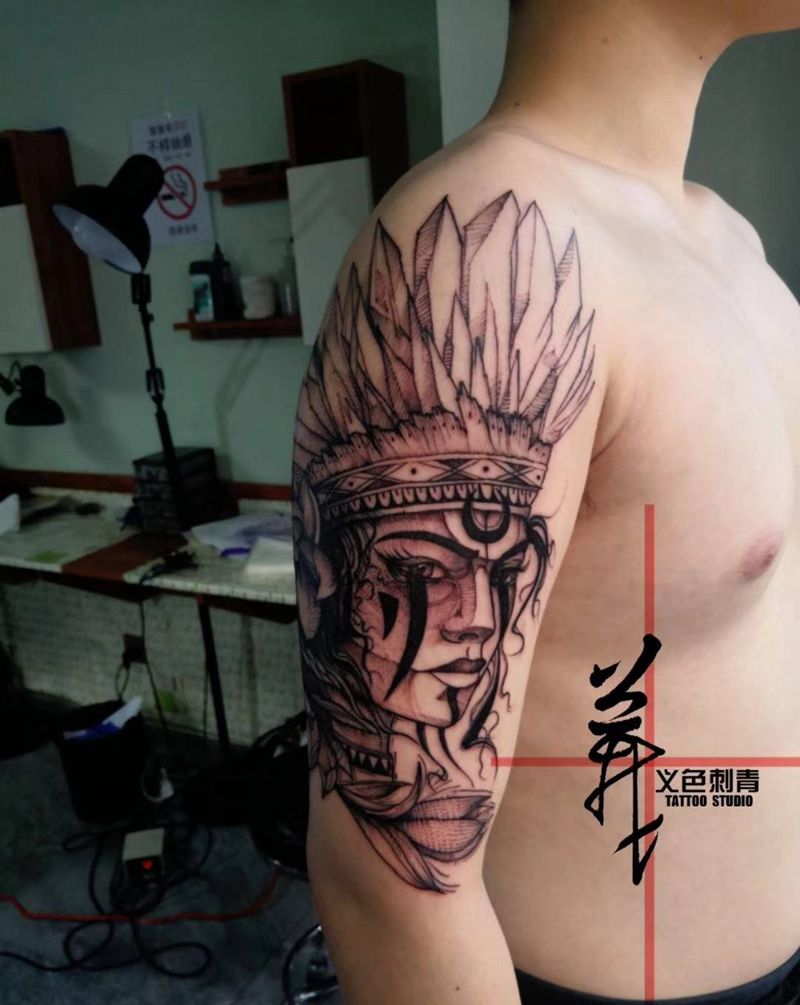 義色作品纹身图片