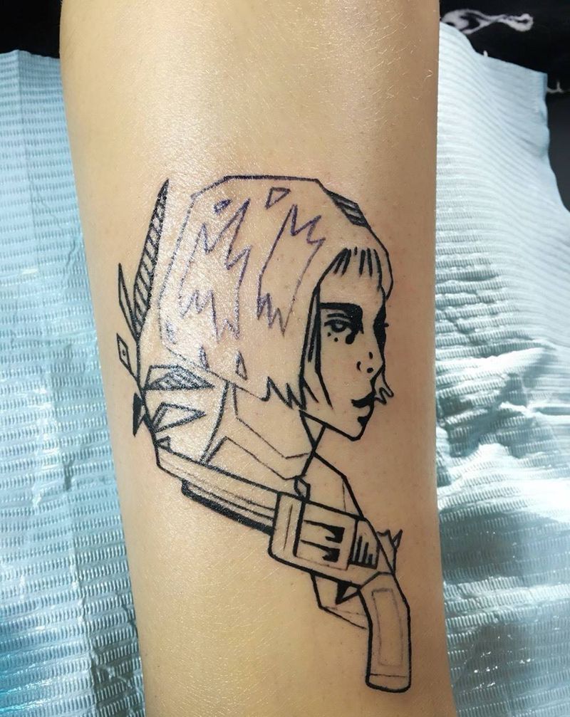 杀手不太冷纹身图片