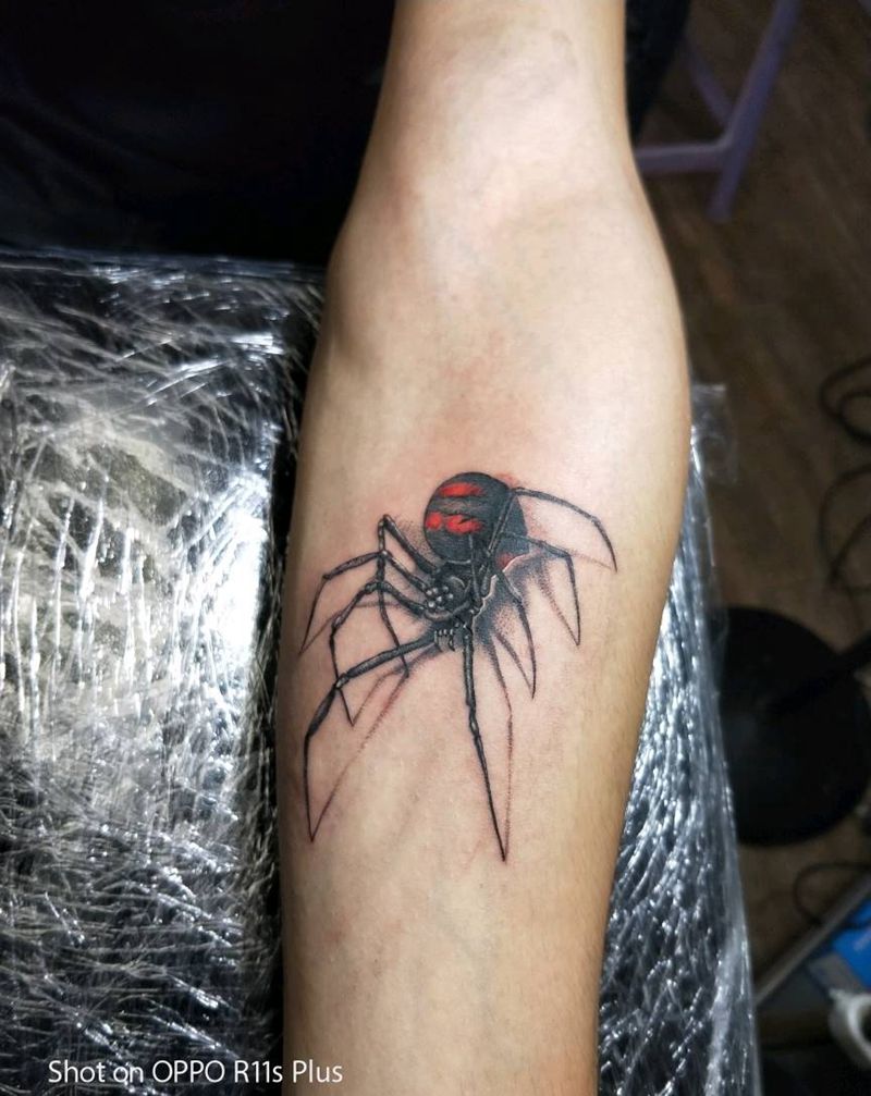 蜘蛛纹身图片