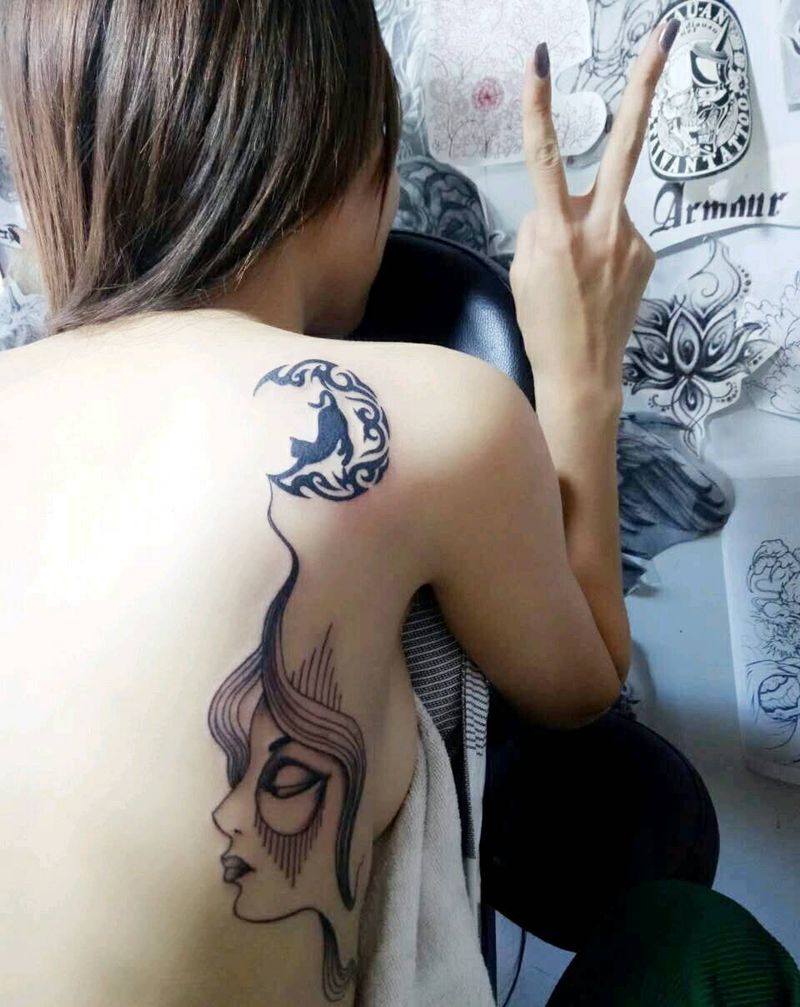 长春義色刺青纹身图片