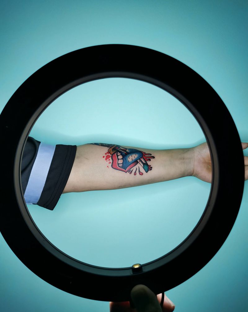 old school风格图案纹身图片_手臂Old School纹身图案