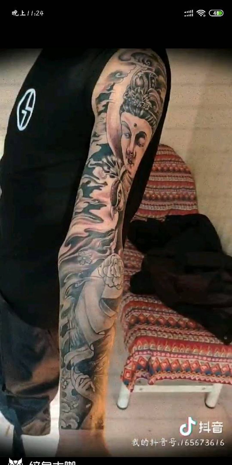 花臂纹身图片