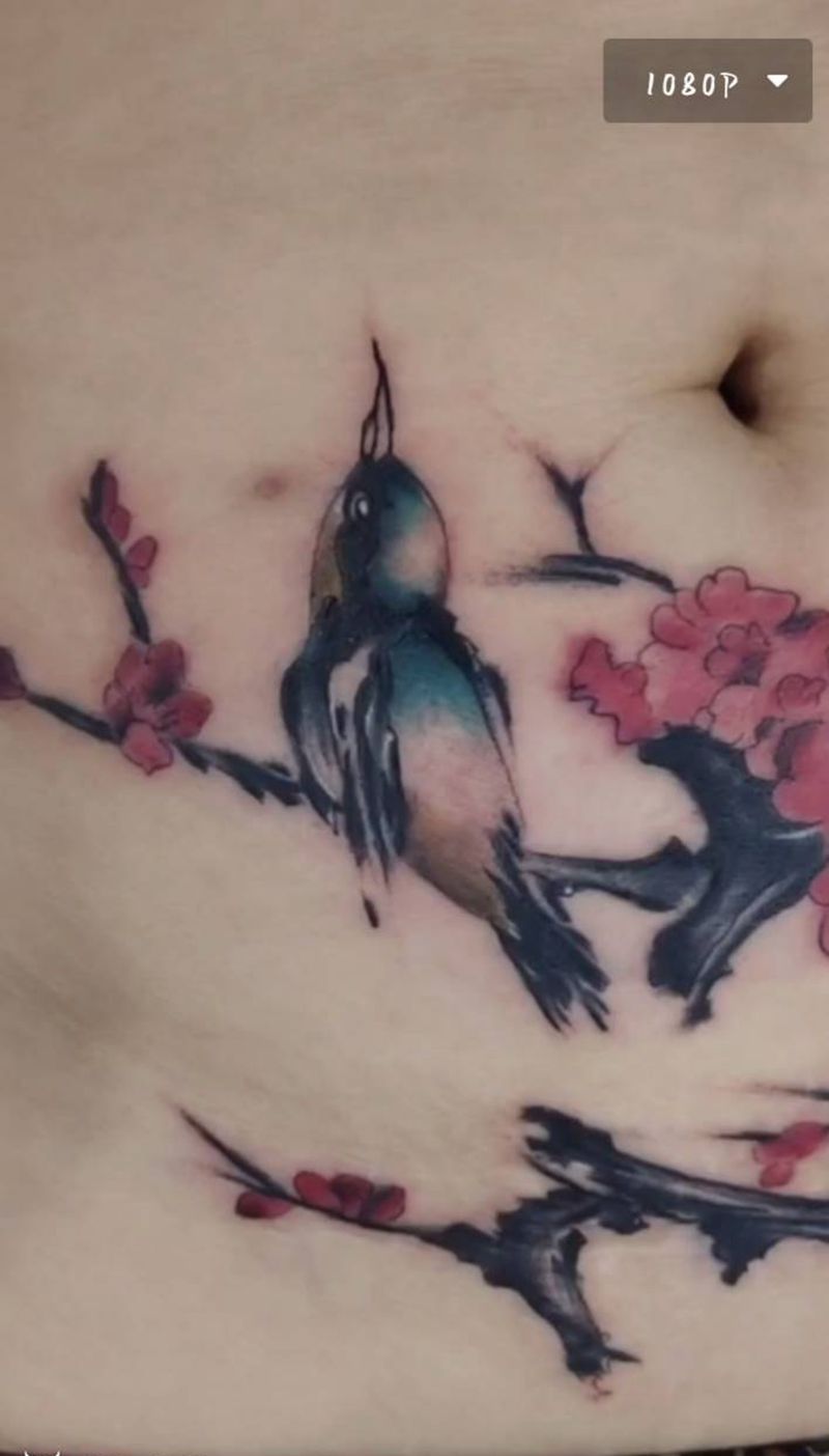 抛妇产遮盖……纹身图片_疤痕遮盖纹身图案