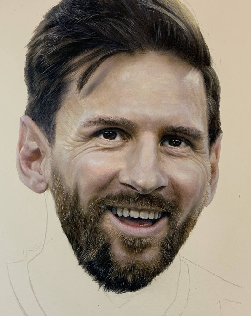 彩铅人物纹身图片_手部纹身图案