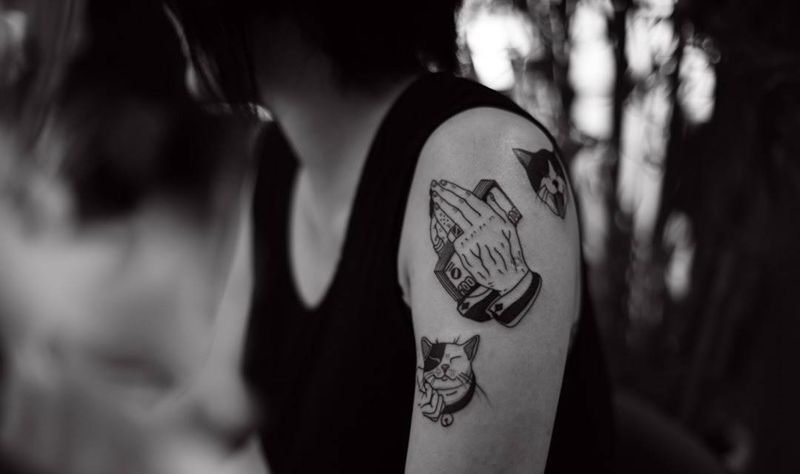 叁柒社作品纹身图片