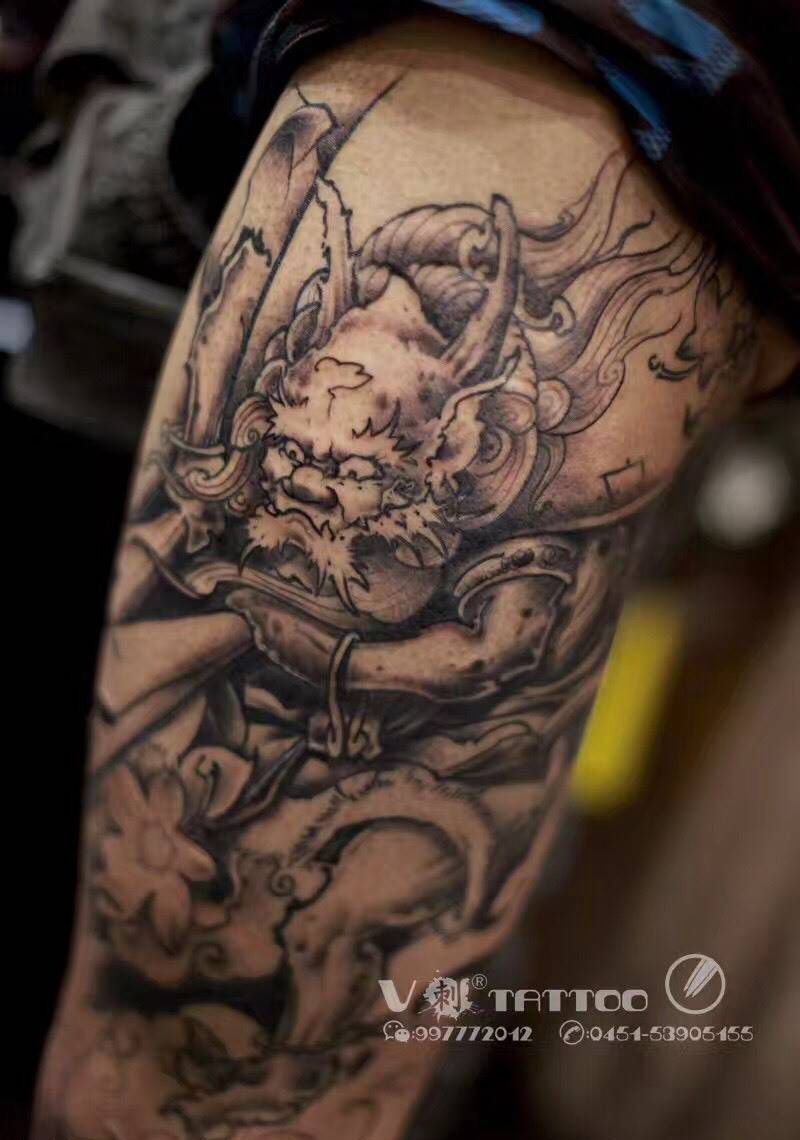 风神作品纹身图片