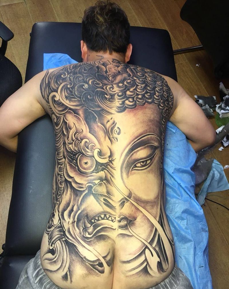 一念之间纹身图片