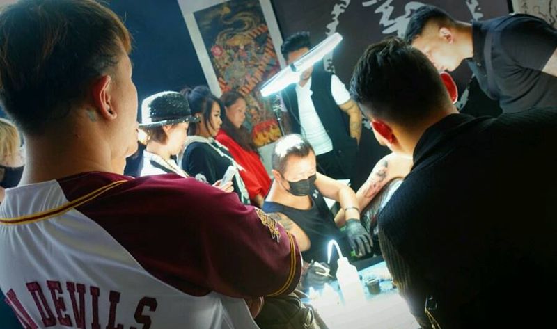 长春展会第一天纹身图片