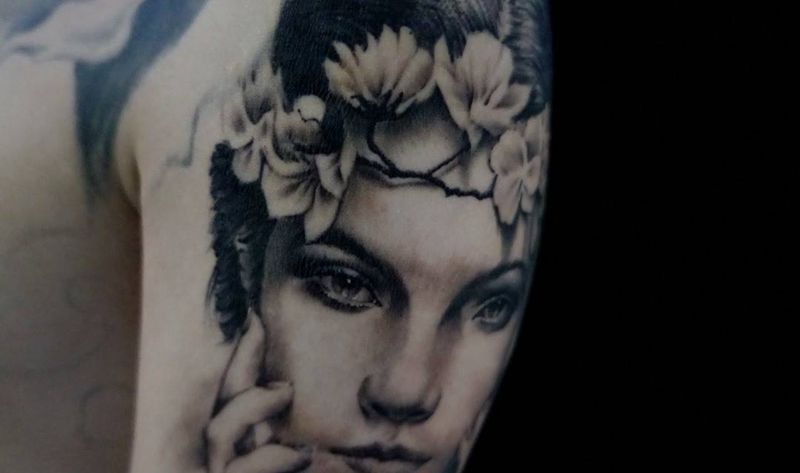 长春展会比赛作品纹身图片