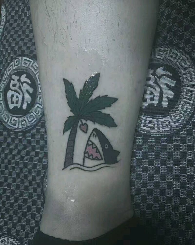 刚做完与恢复后纹身图片