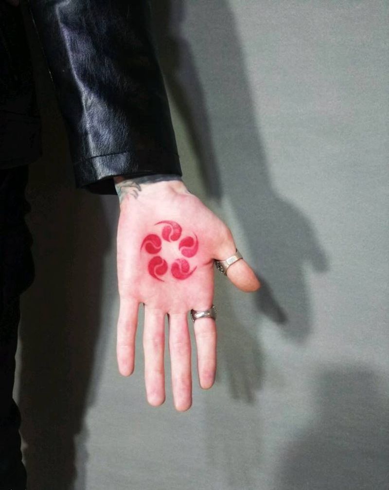 侠岚纹身图片_手部手臂图腾点刺侠岚纹身图案