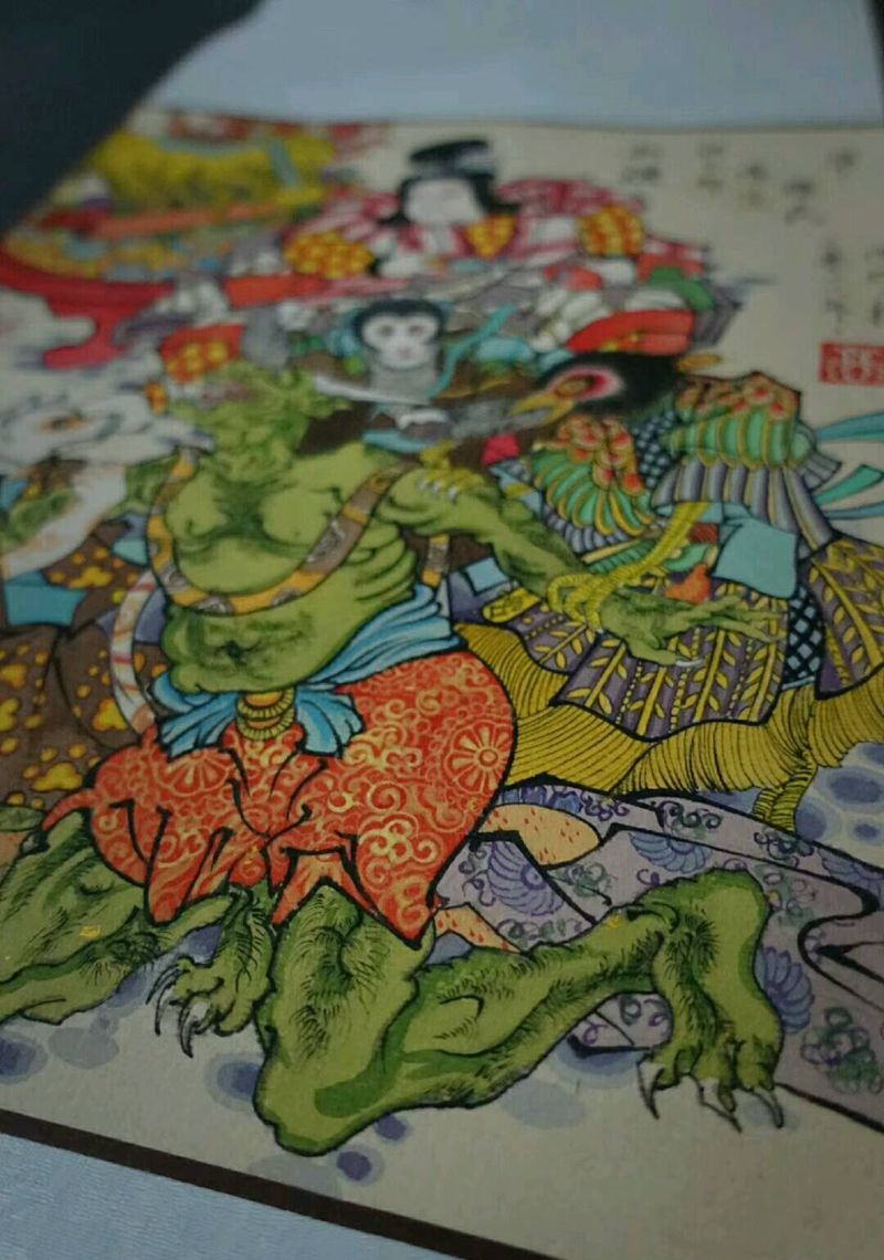 柒柒绘画作品纹身图片