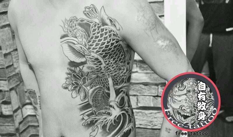 물고기纹身图片