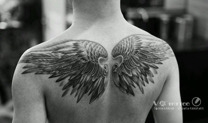 翅膀纹身纹身图片