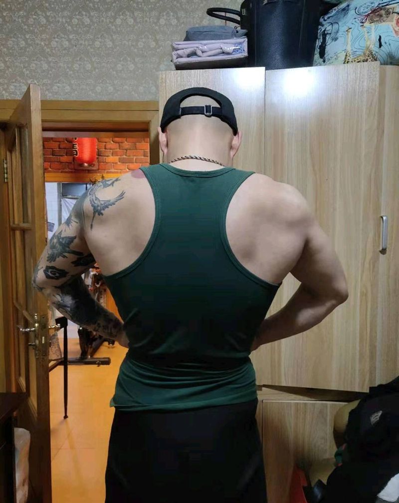 锻炼身体！！抵抗疫情！纹身图片_老传统纹身图案