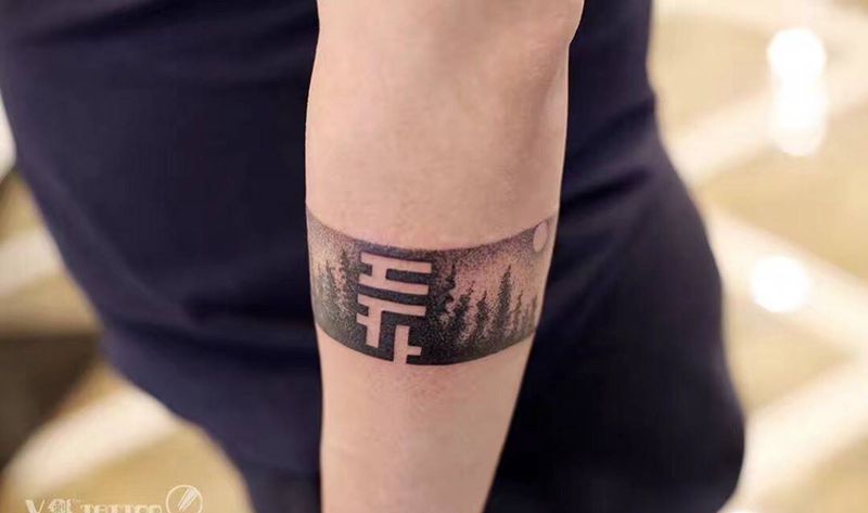 手环纹身纹身图片