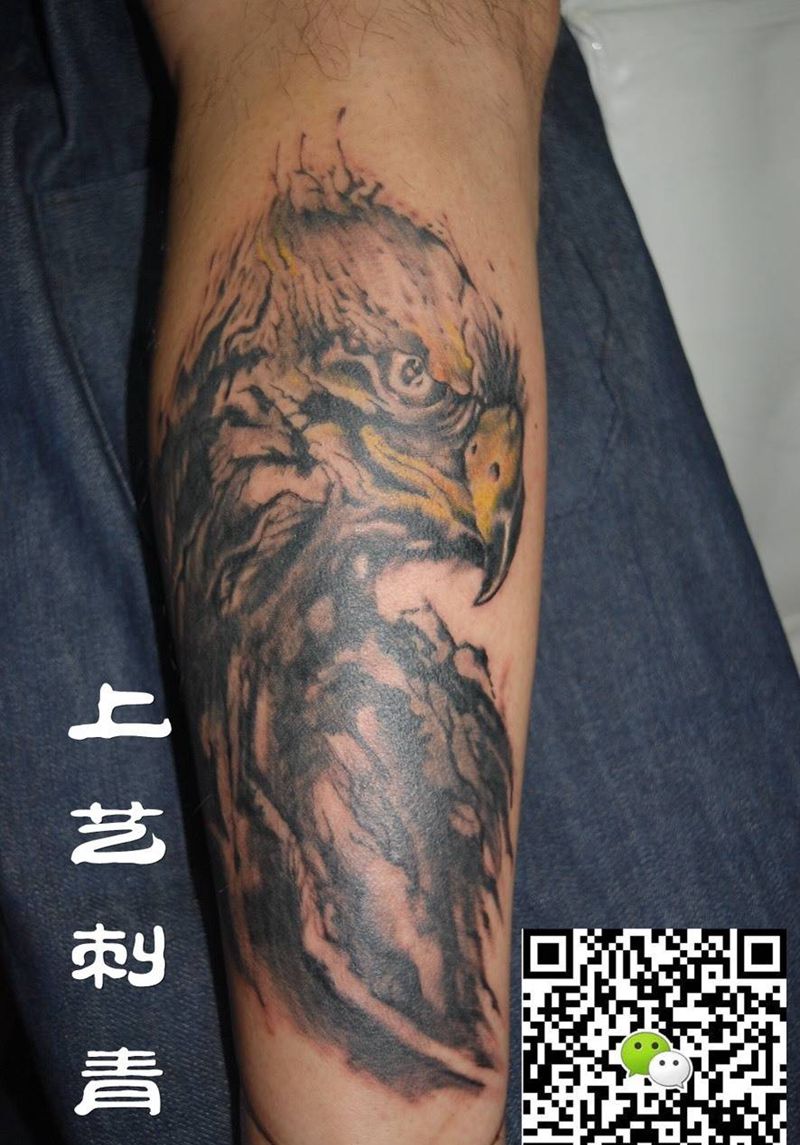 鹰纹身图片