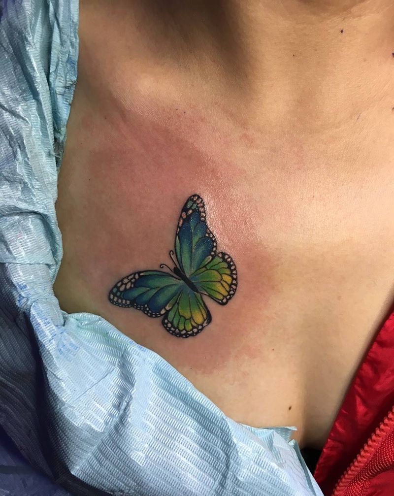 蝴蝶纹身图片