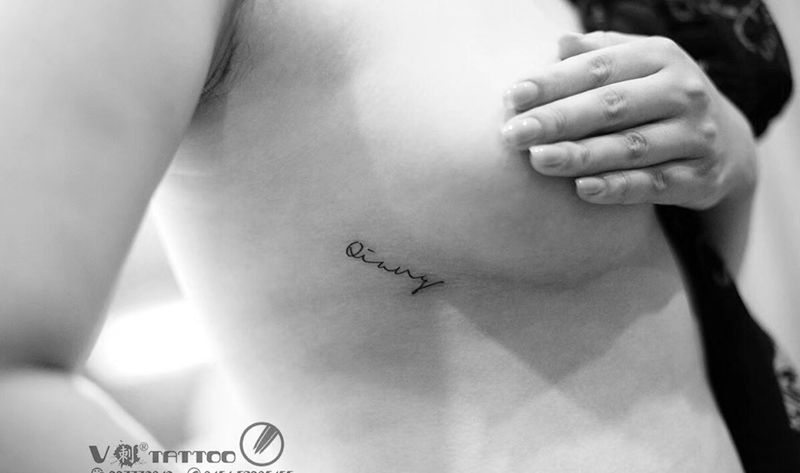 打字员圆叁纹身图片