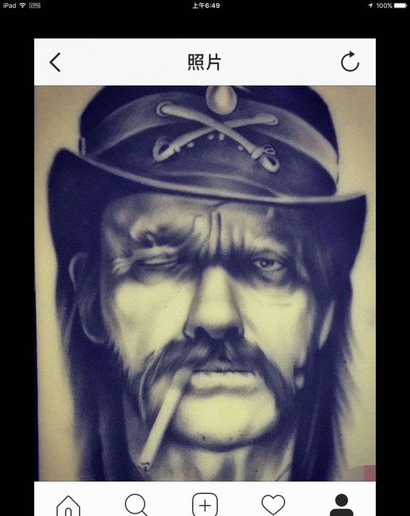 学习时扎过的练习皮纹身图片