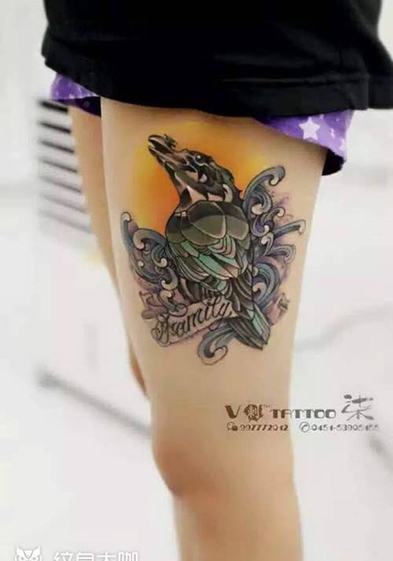 柒柒作品纹身图片