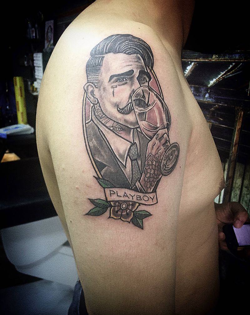 new school纹身图片_New School纹身图案