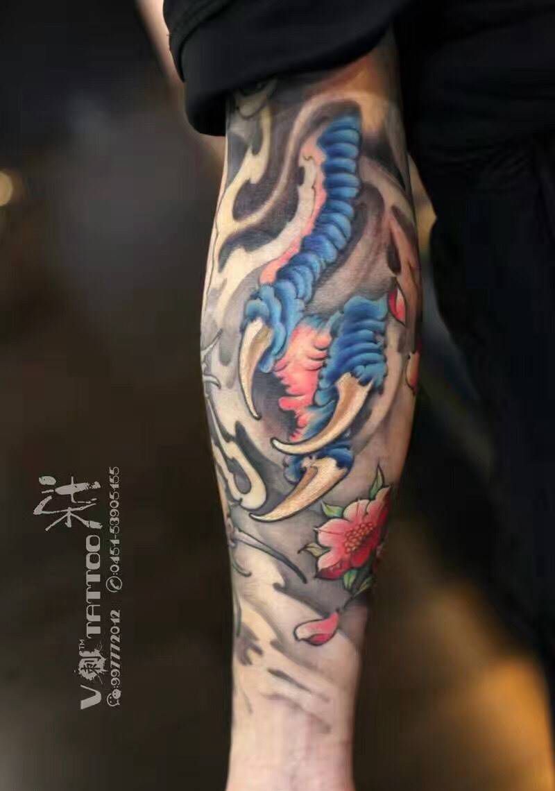 柒柒作品纹身图片