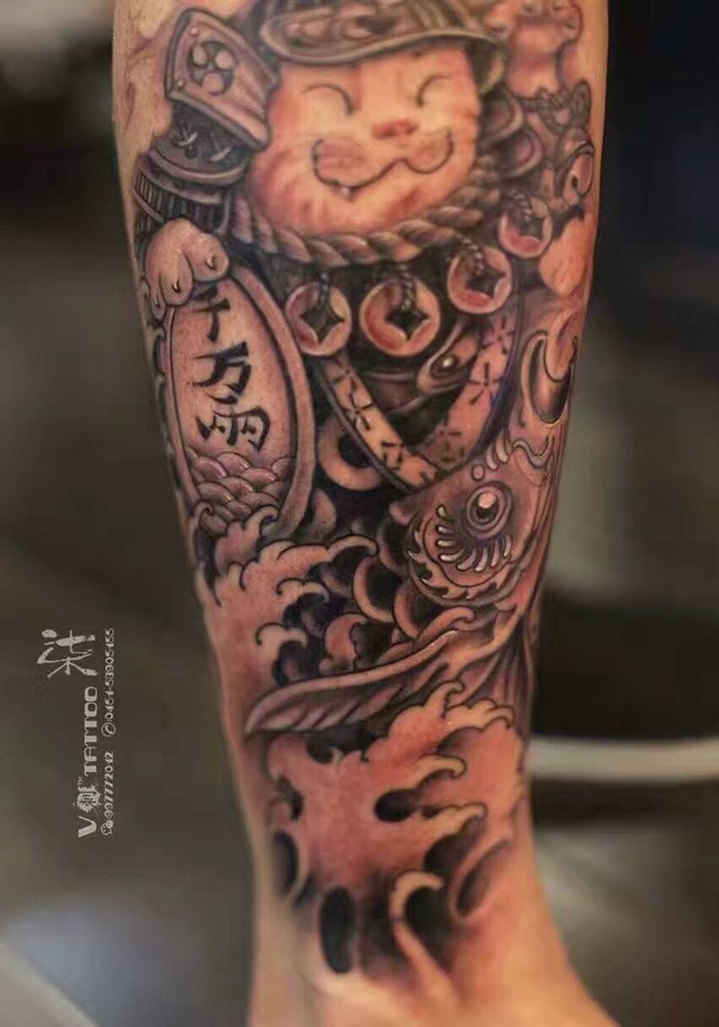 柒柒作品纹身图片