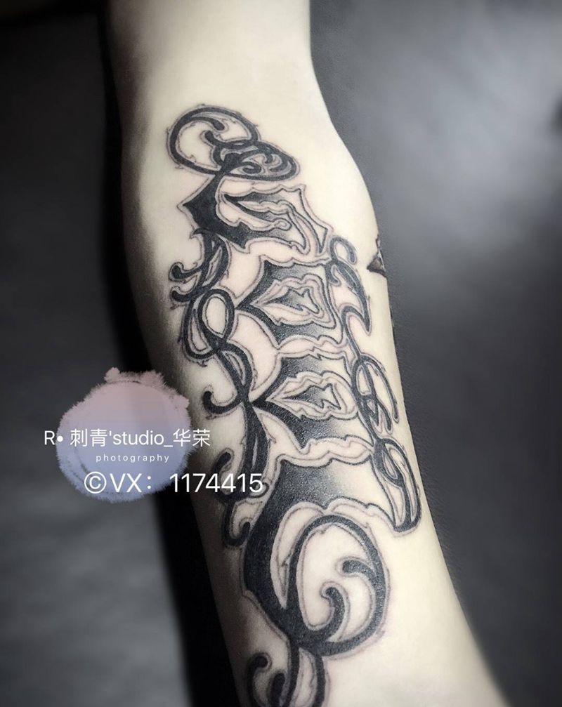 奇卡诺英文纹身图片