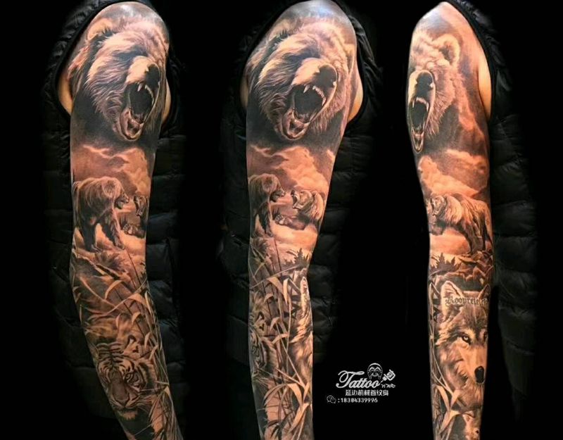 自然系列纹身图片