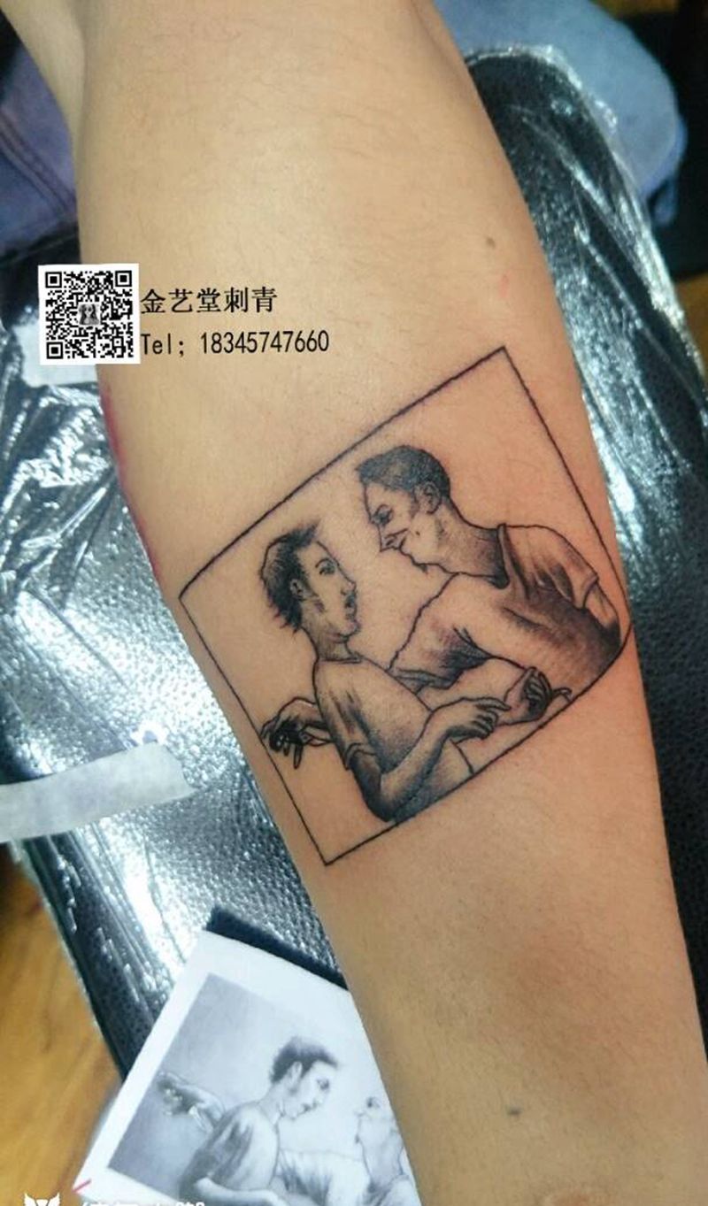 创意小图纹身图片_手臂纹身图案