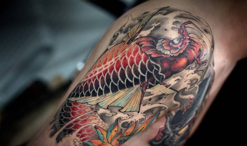 恢复后.0色差纹身图片